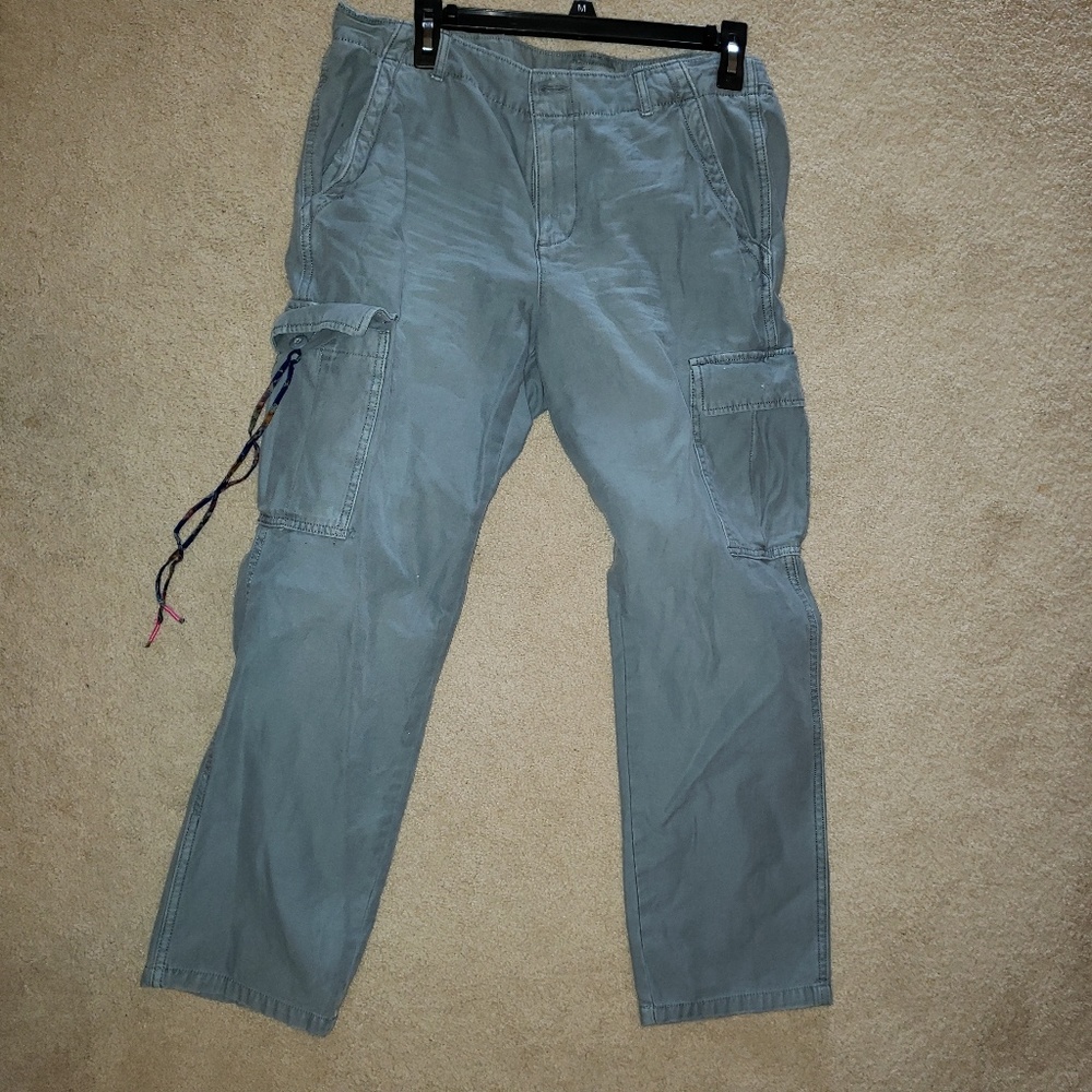 AE Green Cargo Jeans